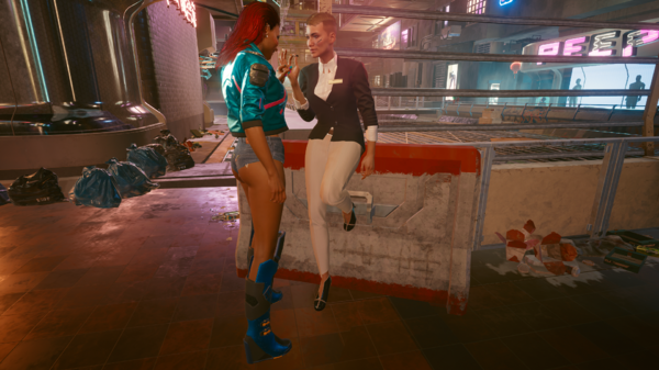 Теперь Сандра уличная секс-работница.