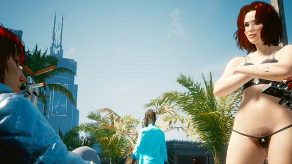 Ви:-"А у этой набережной можно купаться?".