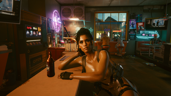 Панам в баре.