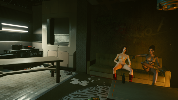 Ви и Панам когда Сол ушёл спать.