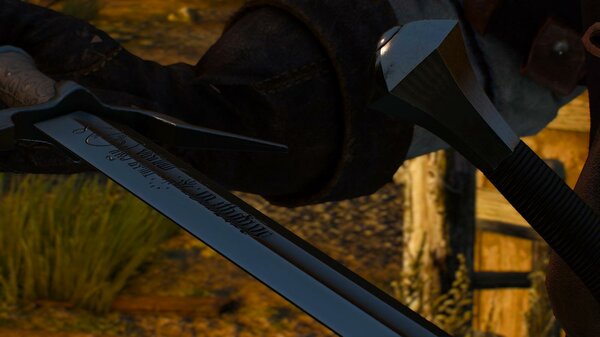 Особый меч.. Ведьмак III (сборка Торна)