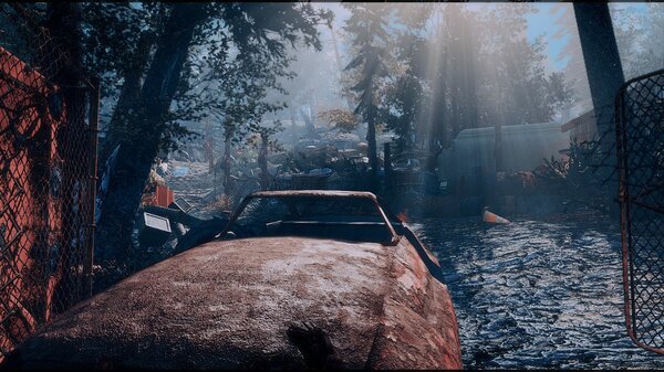 Мертвый пейзаж.. Fallout-4 (Сборка 6.5)