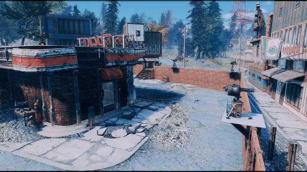 Поселение в Red Rocket..