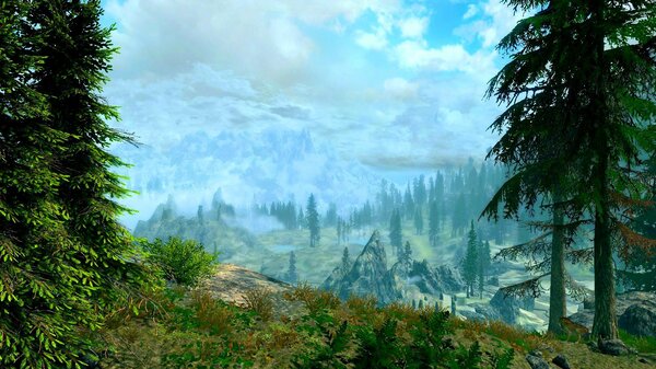 Пейзаж.. SkyrimSE (сборка 6.0)
