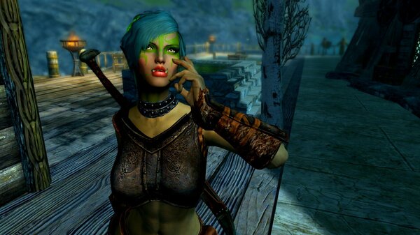 Тифи: чтоль повыть на луну? SkyrimSE (сборка 6.0)