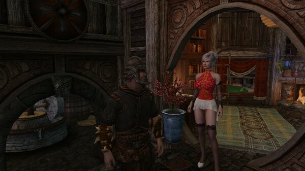 Пришёл солдат со службы... а дома жена нарядная...