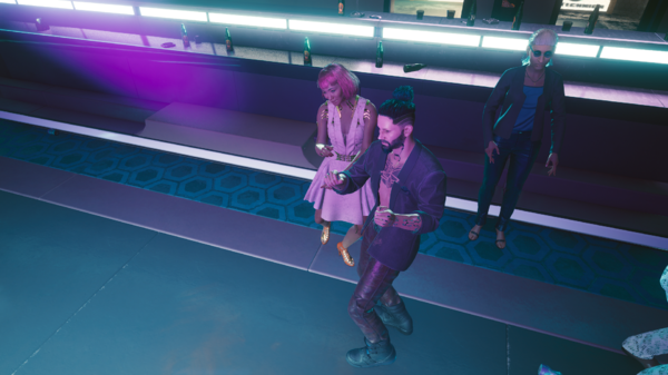 Ви танцует в клубе.