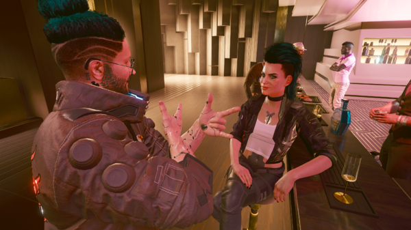 Ви и Бестия в баре «Тёмная материя» -1.