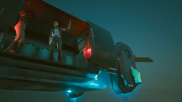 Ви и Бестия на летящем Ави(ке).