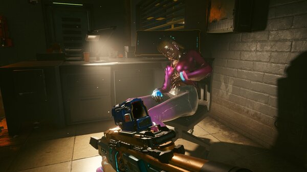 Подпорченная девица. Cyberpunk 2077