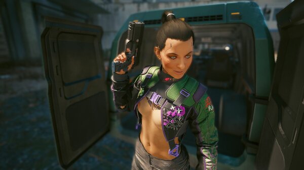 Ви у фургона, осматривается..