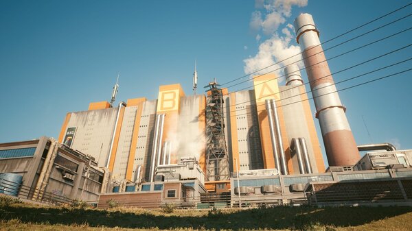 Есть заводы напоминающие - цех Корвега,