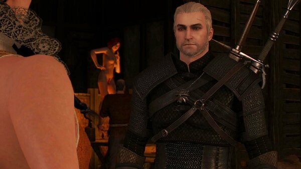 Геральт в доме терпимости.