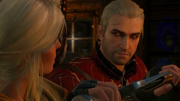 Цири и Геральт. Ведьмак III (сборка Торна)