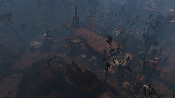 Fallout4 Стоянка грузовиков "Красная ракета"