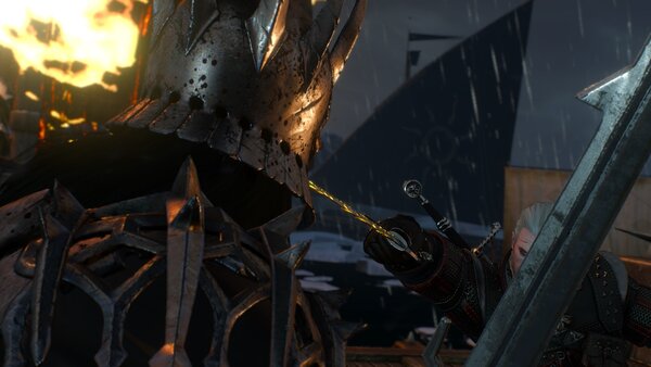 witcher3 Значит вилку в глаз