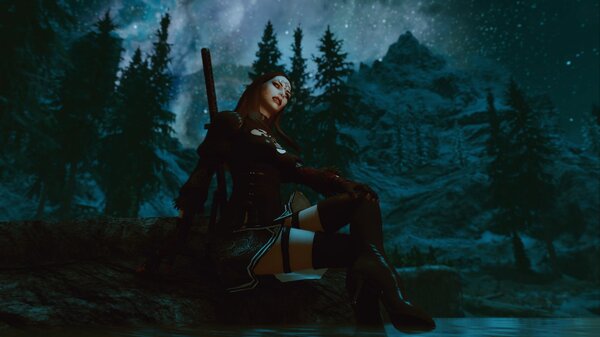 Небо.. SkyrimSE (сборка 6.0)