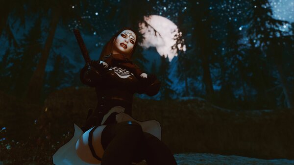 Ночью под луной..