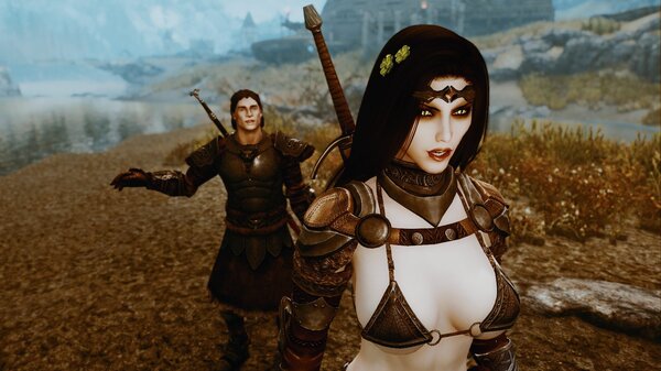 НОРА и приставучий Бики ;) SkyrimSE (сборка 6.0)