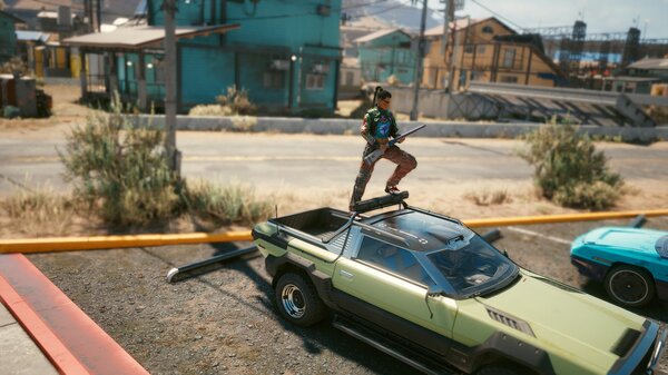 Постановочное фото ;) Cyberpunk 2077