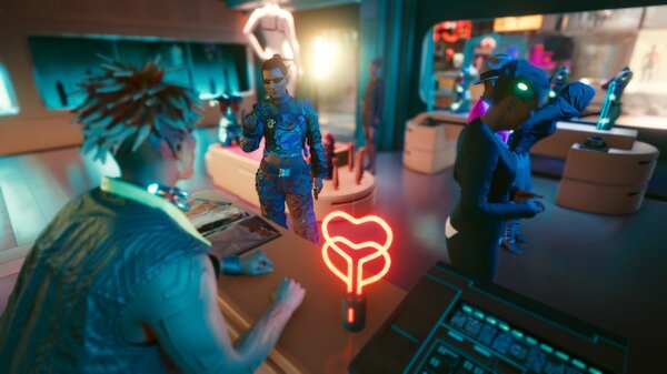 В Сексшопе.. Cyberpunk 2077