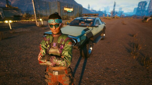 ВИ в пустошах.. Cyberpunk 2077