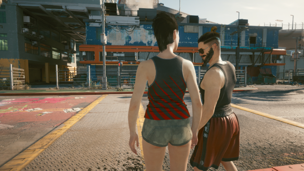 Элиз:-"Давай сперва зайдём в подъезд - покурим".