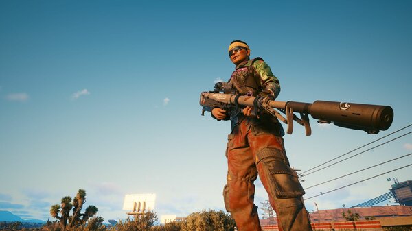 Снайперка с глушителем - весчь )