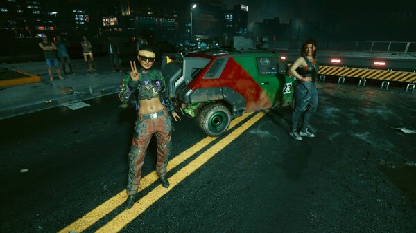 Конечно же Ви и Клэр выиграли гонку! ))