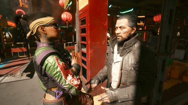 ВИ с Такэмурой.. Cyberpunk 2077