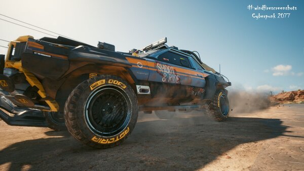 Поднять пыль - "святое"! )) Cyberpunk 2077