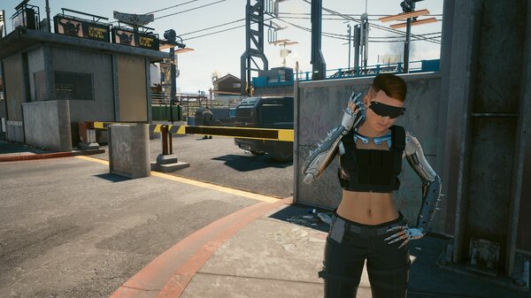 Наемница.. Cyberpunk 2077