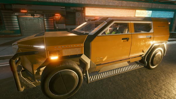 Ви отжал бронированный джип.