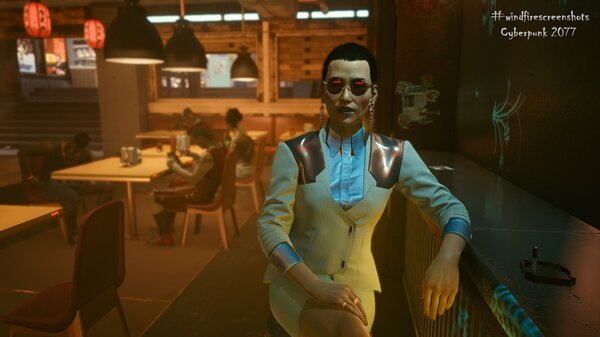 Встреча с заказчицей.. Cyberpunk 2077