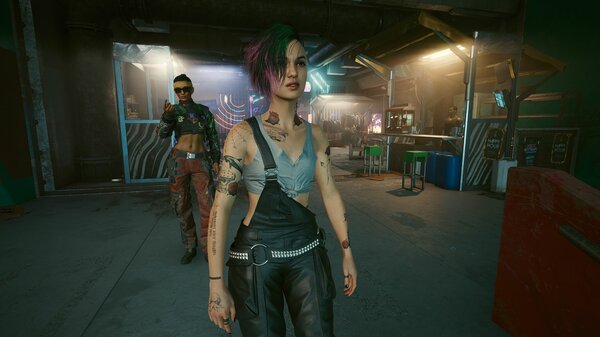 Джужи и Ви.. Cyberpunk 2077