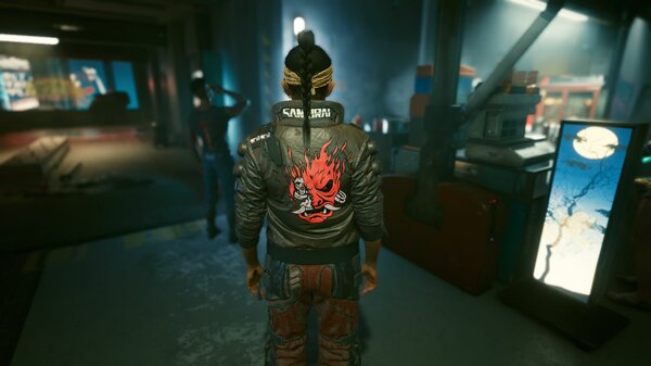 Ви в куртке Джонни.. Cyberpunk 2077