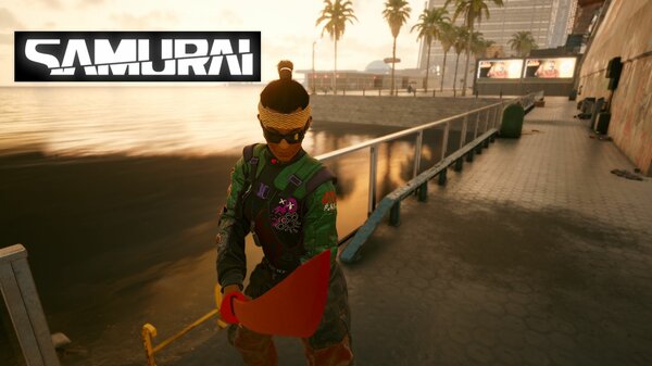 Ви с катаной.. Cyberpunk 2077