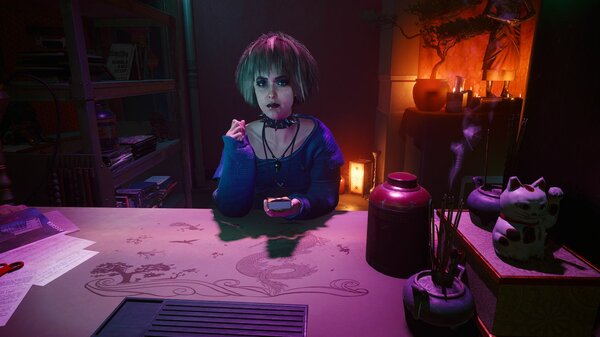 Таинственная Мисти ;) Cyberpunk 2077