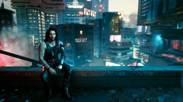 Джонни напутствует перед мисией с Арасака.