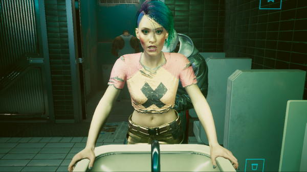 Новая Ви увидела себя в зеркале.