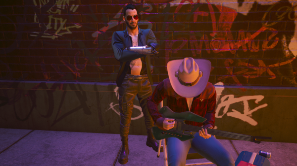 Джонни Сильверхенд в альтернативном образе