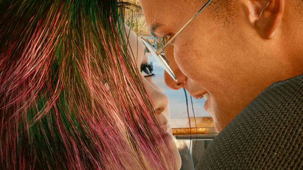 Джуди и Ви любуются друг другом.