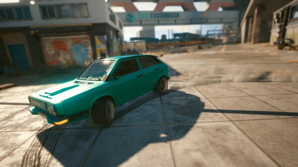 Ви прогревает резину )) Cyberpunk 2077