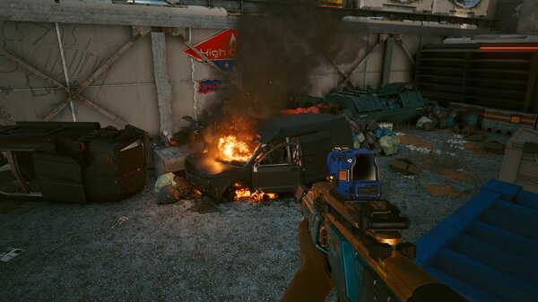 Текстуры огня ;) Cyberpunk 2077