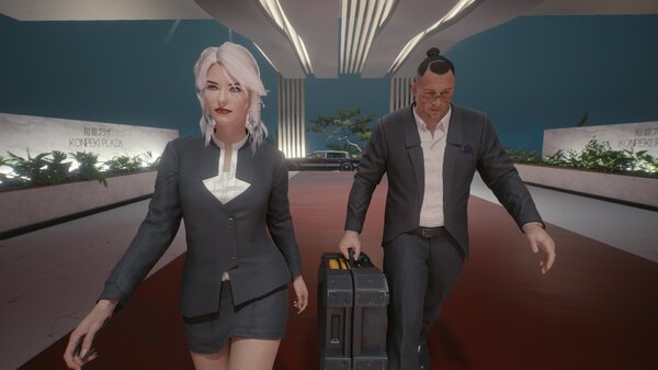 Cyberpunk 2077 в "Компэки Плаза"