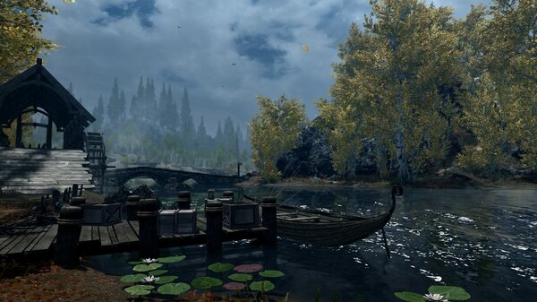 прудик у Лесной деревушки