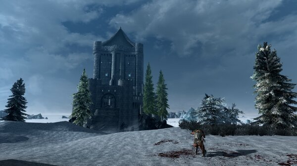 замок Монолит вселяет ужас своим грозным величием