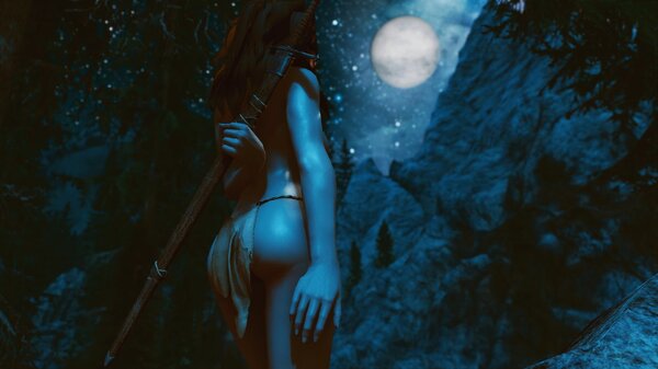 Дарклинг гуляет под луной.. SkyrimSE (сборка 6.0)