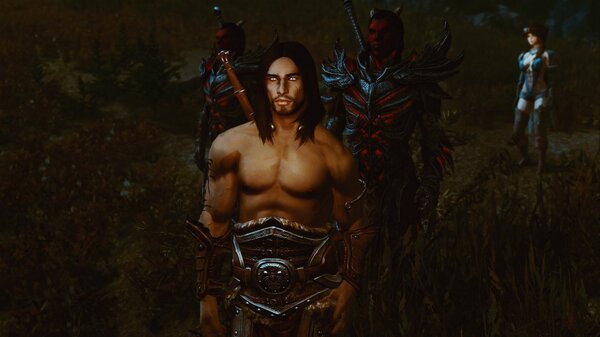 Эйран с темной свитой.. SkyrimSE (сборка 6.0)