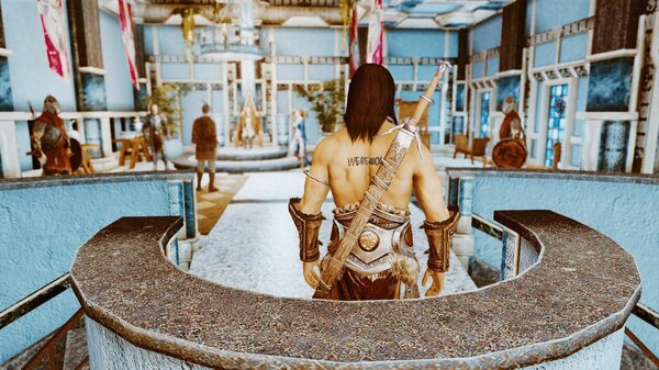 В Синем дворце Солитьюда.. SkyrimSE (сборка 6.0)
